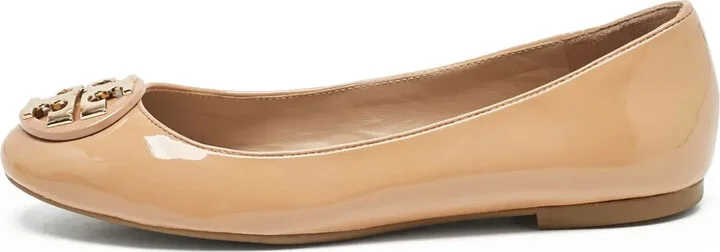 Pre-Owned Patent-Leather Ballet Flats