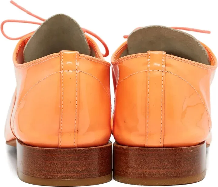 pre-owned patent leather Oxford shoes - Image 3