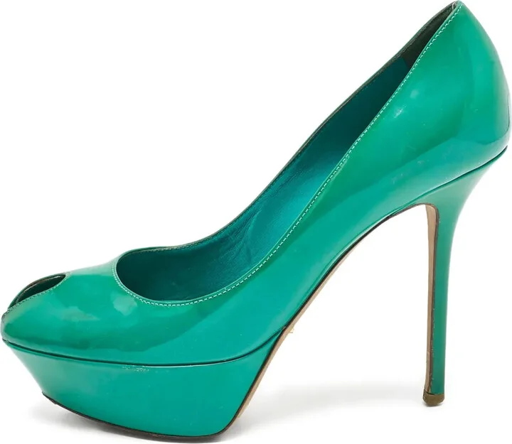 Pre-Owned Peep-Toe Pumps