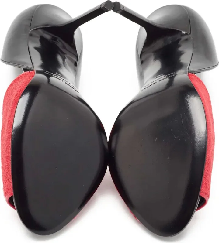 Pre-Owned Peep-Toe Stiletto Pumps - Image 5