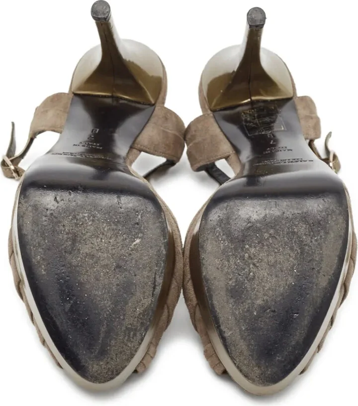 Pre-Owned Pleated Sandals - Image 5