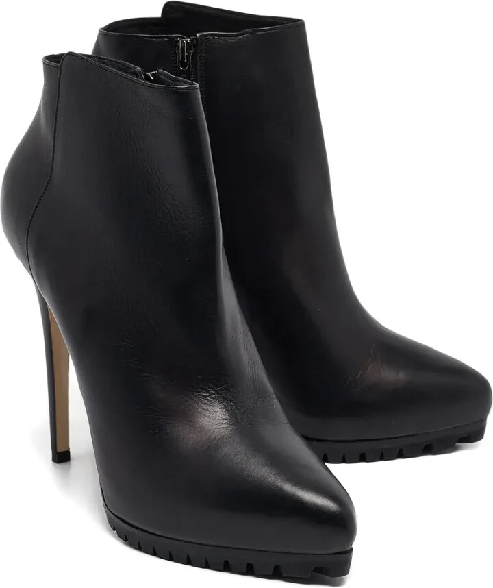 Pre-Owned Pointed-Toe Stiletto Boots - Image 2