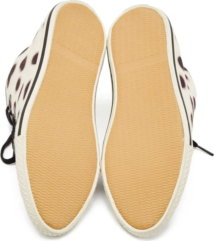 Pre-owned polka-dot high-top sneakers - Image 5