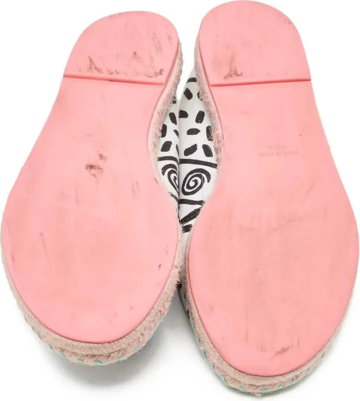Pre-Owned Printed Flat Espadrilles - Image 5
