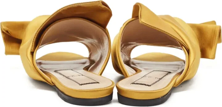 pre-owned Raso knotted satin sandals - Image 4