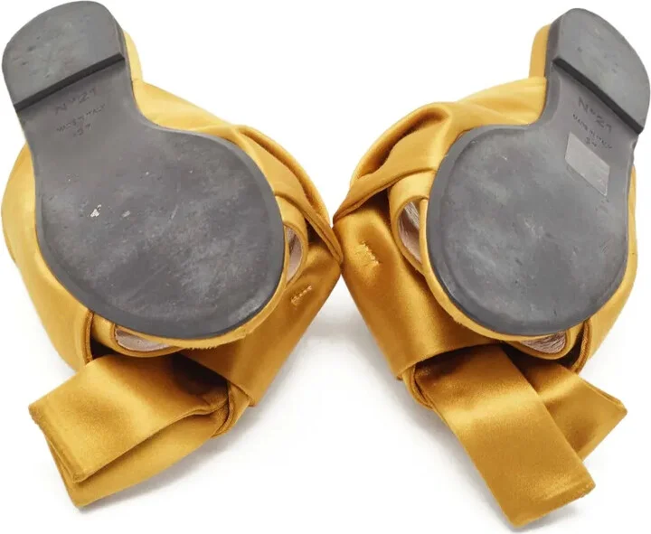 pre-owned Raso knotted satin sandals - Image 5