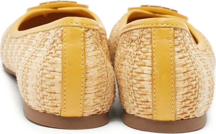 pre-owned Reva woven ballet flats - Image 3