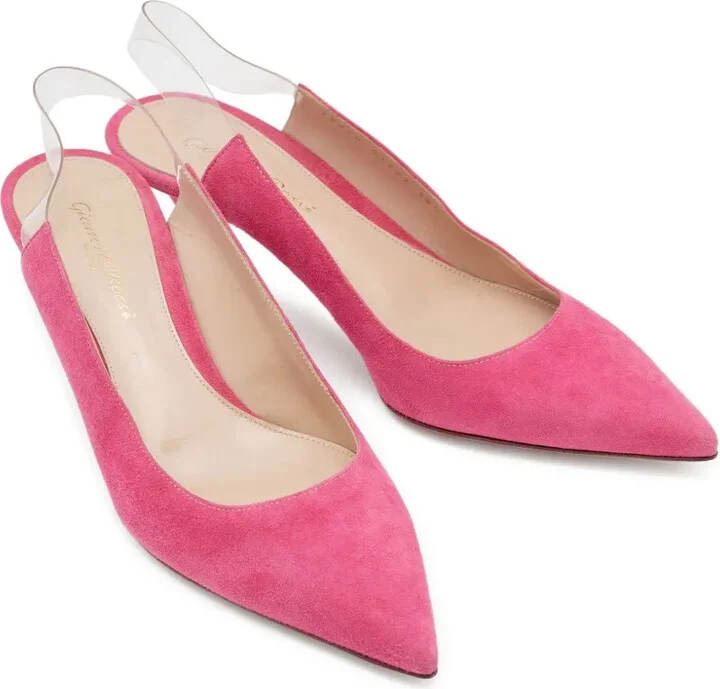 Pre-Owned Slingback Pointed Toe Pumps - Image 3
