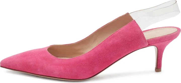 Pre-Owned Slingback Pointed Toe Pumps