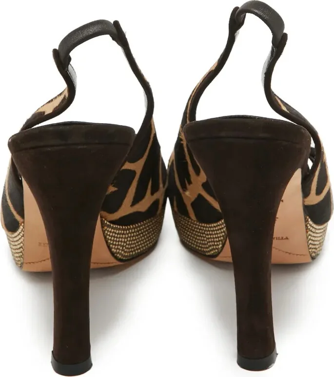 Pre-Owned Slingback Sandals - Image 4