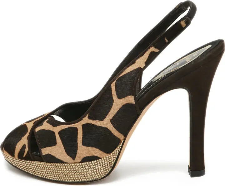 Pre-Owned Slingback Sandals