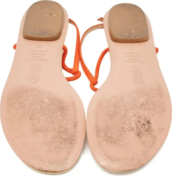 Pre-Owned Starfish Suede-Strap Sandals - Image 4