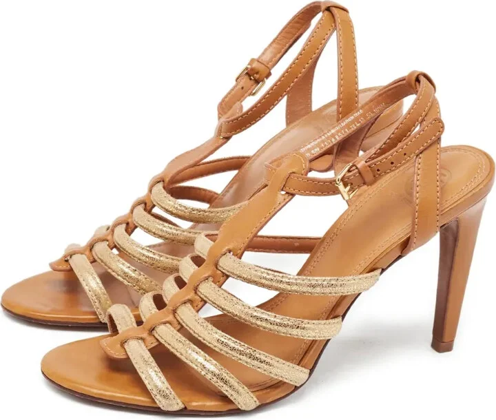 Pre-Owned Strappy Heeled Sandals - Image 2