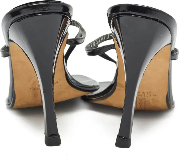 Pre-Owned Strappy Open-Toe Heeled Sandals - Image 3