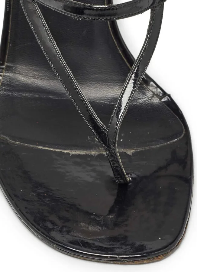 Pre-Owned Strappy Open-Toe Heeled Sandals - Image 5