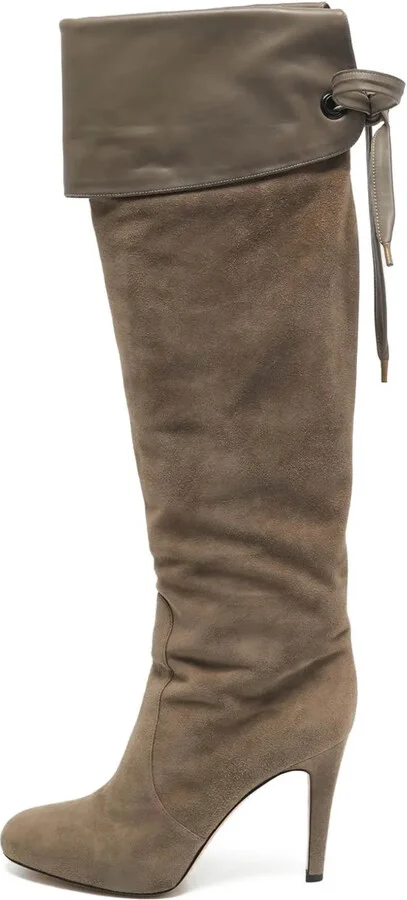 Pre-Owned Suede Ankle Boots