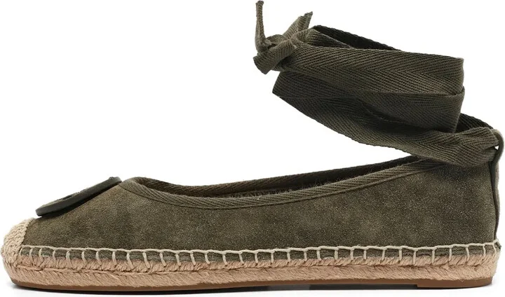 Pre-Owned Suede Espadrilles