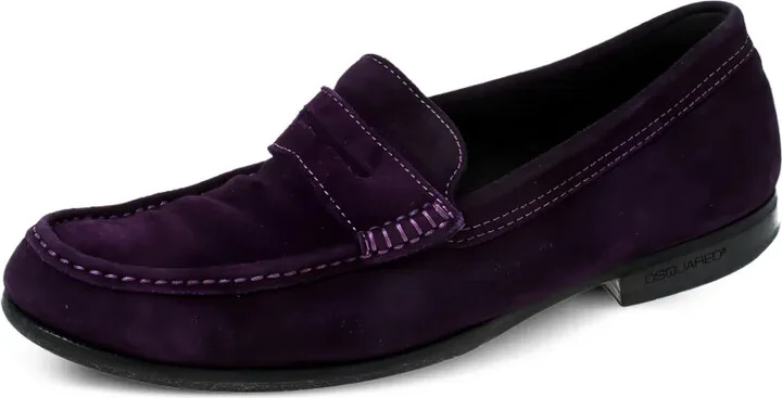 Pre-Owned Suede Loafers - Image 2