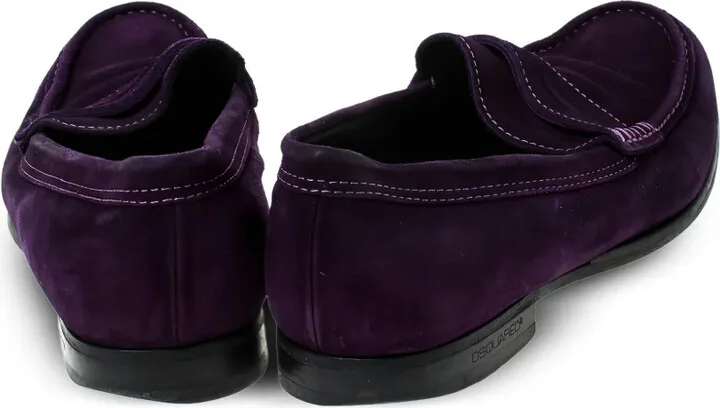Pre-Owned Suede Loafers - Image 3