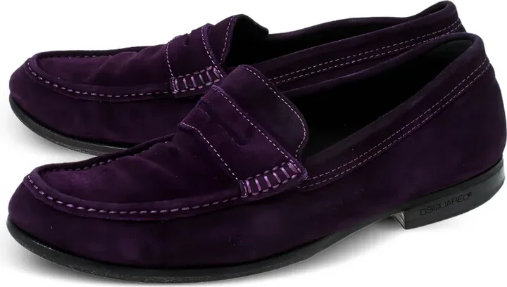 Pre-Owned Suede Loafers - Image 4