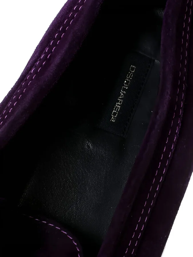 Pre-Owned Suede Loafers - Image 5