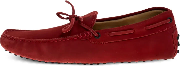 Pre-owned suede loafers