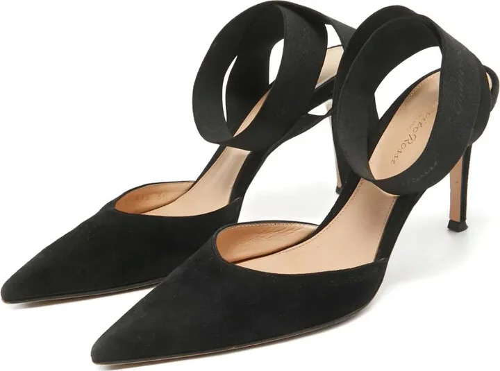 Pre-Owned Suede Pumps - Image 2