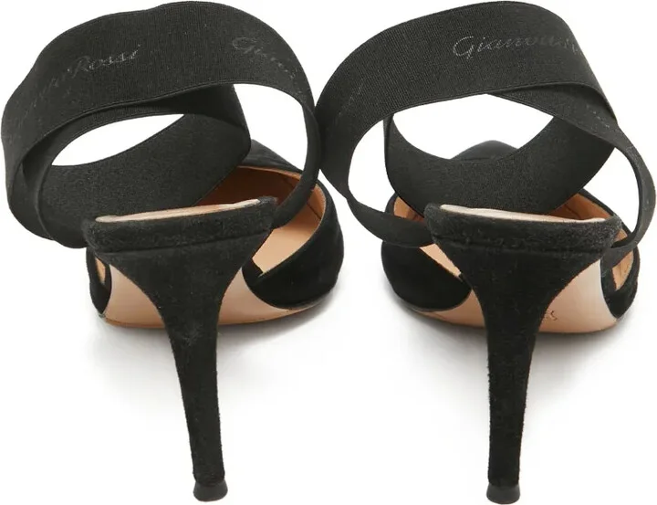 Pre-Owned Suede Pumps - Image 3