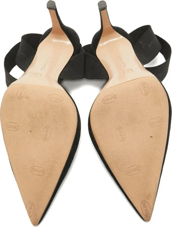 Pre-Owned Suede Pumps - Image 4