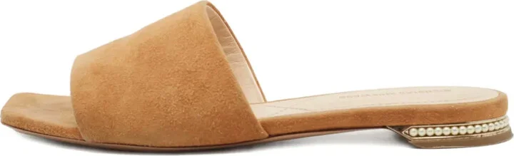 Pre-owned suede sandals