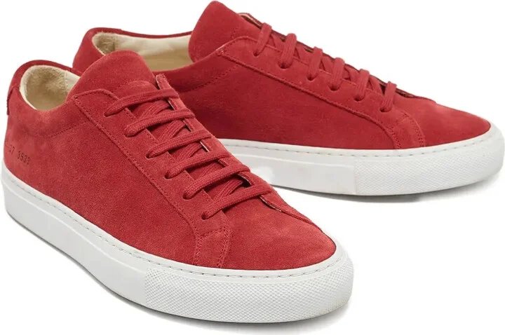 Pre-Owned Suede Sneakers - Image 2