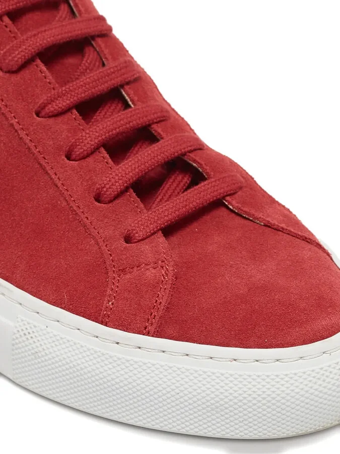 Pre-Owned Suede Sneakers - Image 5