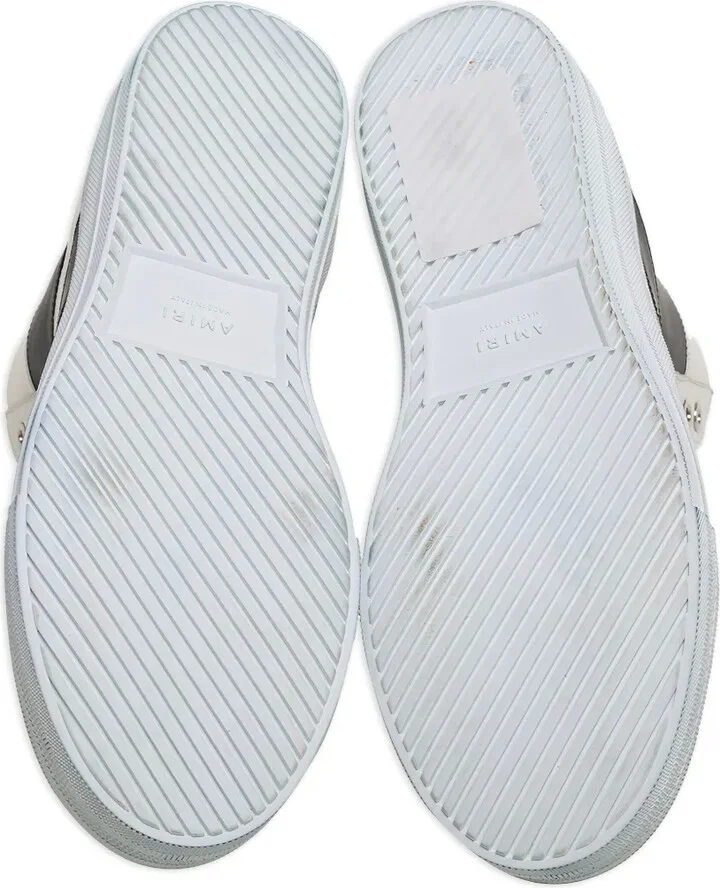 pre-owned Sunset high-top leather sneakers - Image 5
