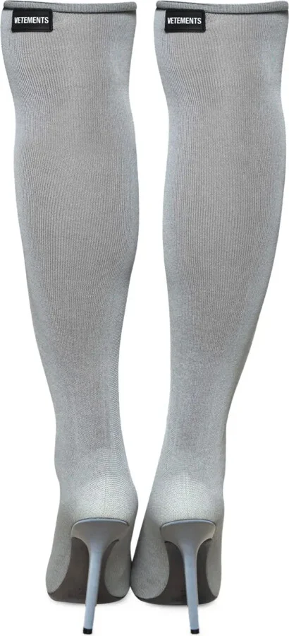 Pre-Owned Thigh-High Heeled Boots - Image 4