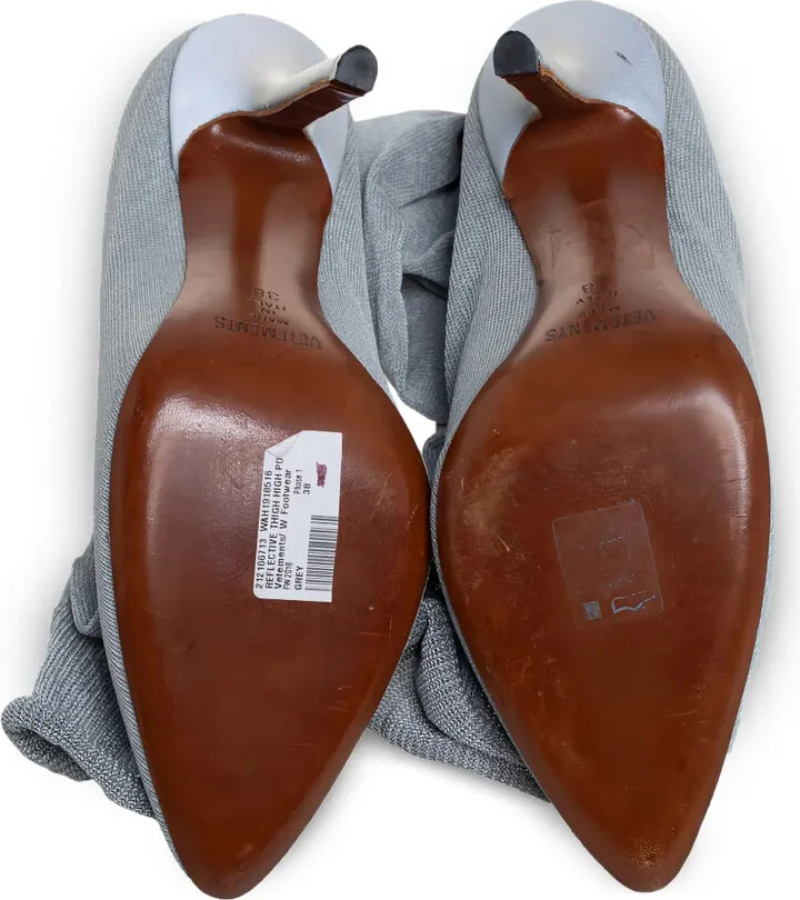 Pre-Owned Thigh-High Heeled Boots - Image 5
