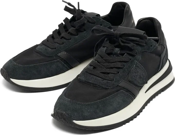pre-owned Tropez 2.1 suede panelled sneakers - Image 2