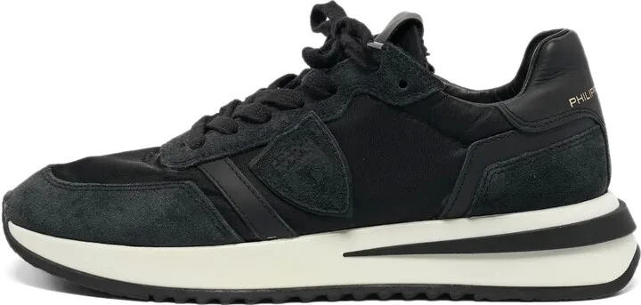 pre-owned Tropez 2.1 suede panelled sneakers