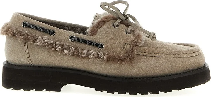 Precious Insert Loafers Gray