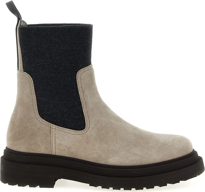 Precious Loop Detail Ankle Boots