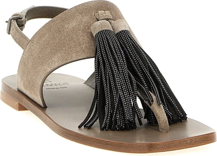 'precious Tassels' Sandals - Image 2