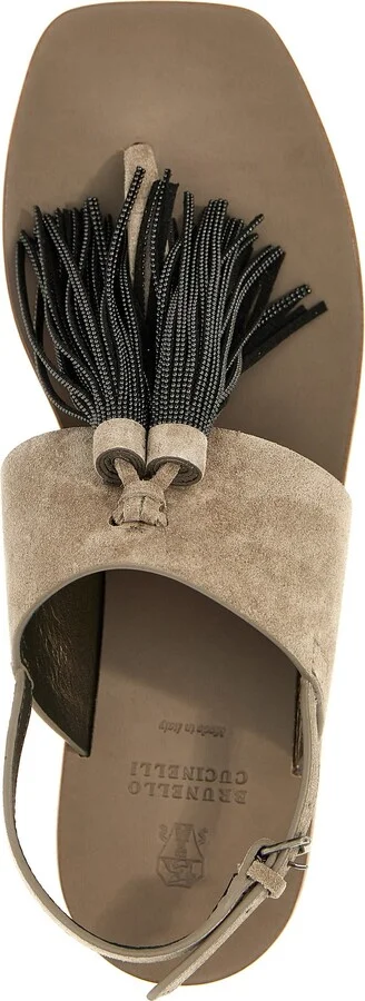 'precious Tassels' Sandals - Image 4