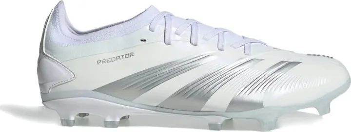 Predator 24 Pro FG "Cloud White/Silver Metallic" cleats - Image 2