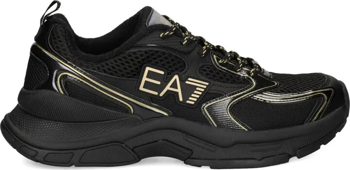 Predator logo mesh low-top sneakers