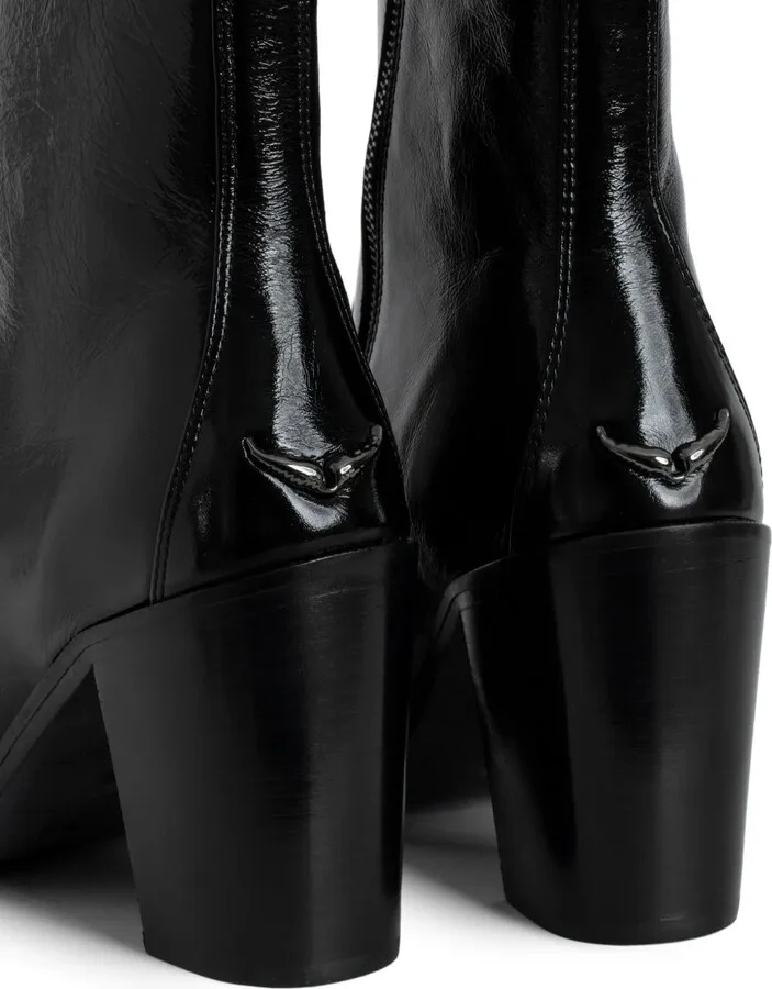 Preiser 85mm leather ankle boots - Image 2