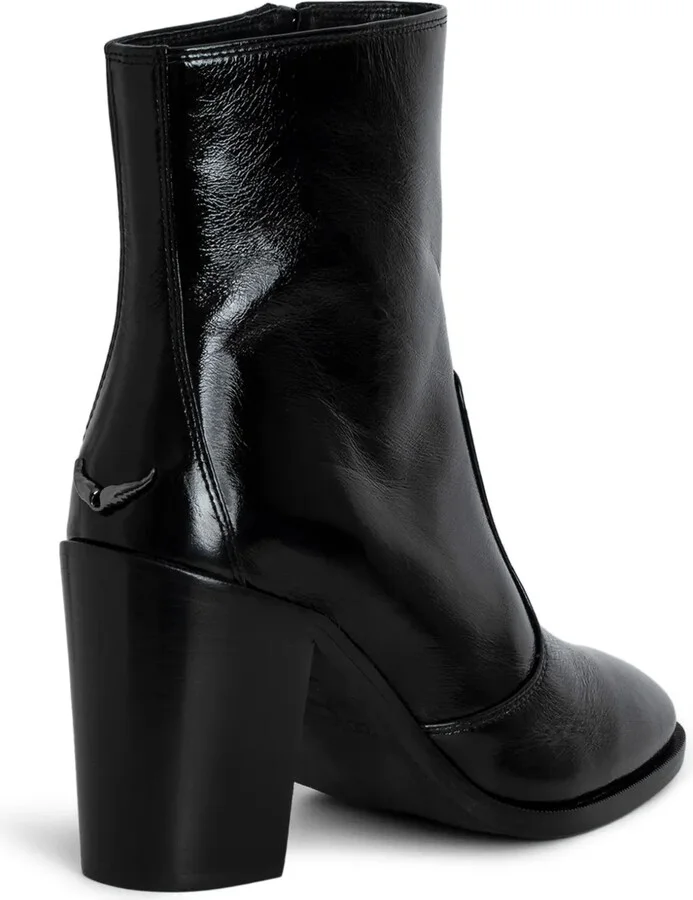 Preiser 85mm leather ankle boots - Image 3