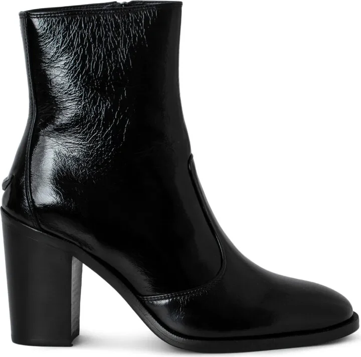 Preiser 85mm leather ankle boots