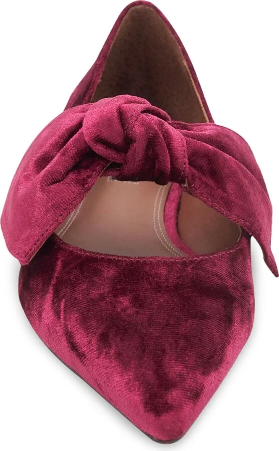 Prely Mary Jane Pointed Toe Flat - Image 4