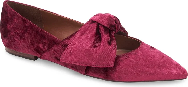 Prely Mary Jane Pointed Toe Flat