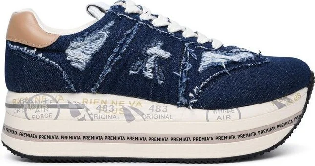 Premiata Beth Lace-Up Sneakers