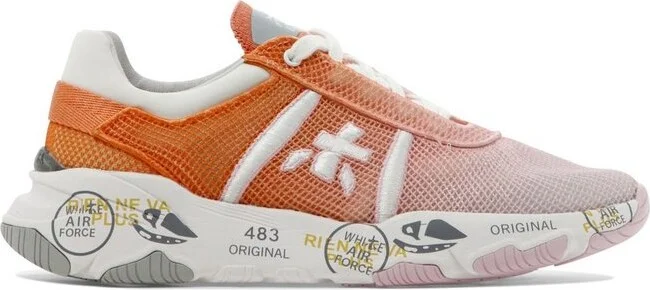 Premiata Buff Lace-Up Sneakers
